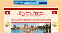 Desktop Screenshot of djerba-reiseinfo.de